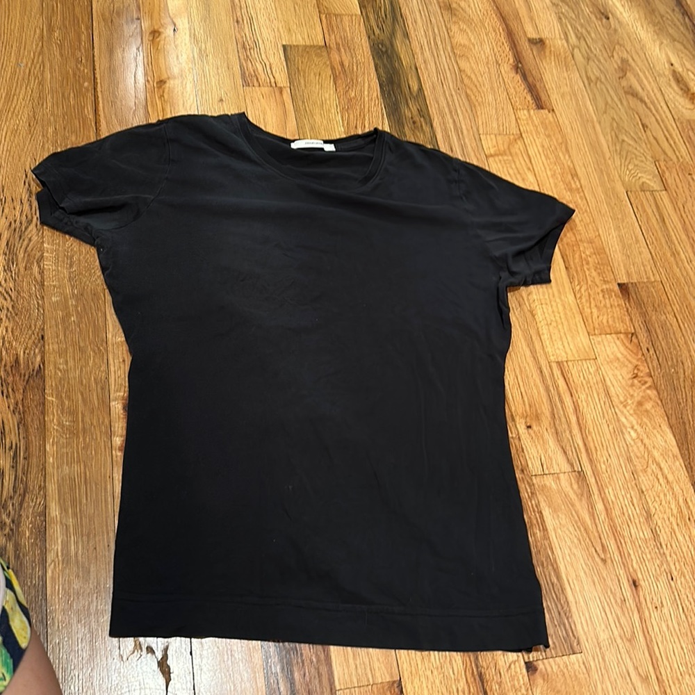 Adam Lippes Black T Shirt